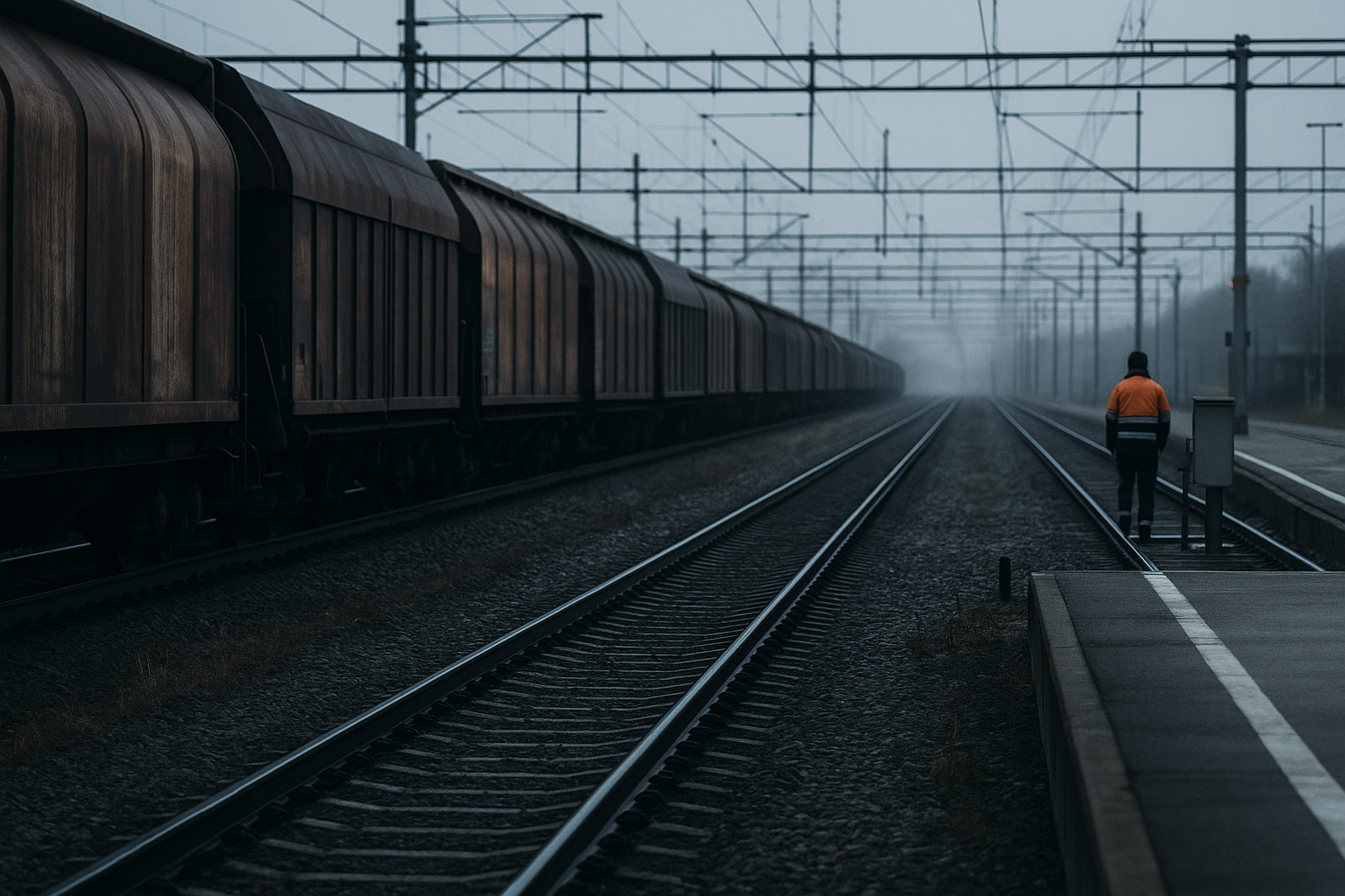Trasigt godståg stoppar trafiken mellan Örebro och Borlänge