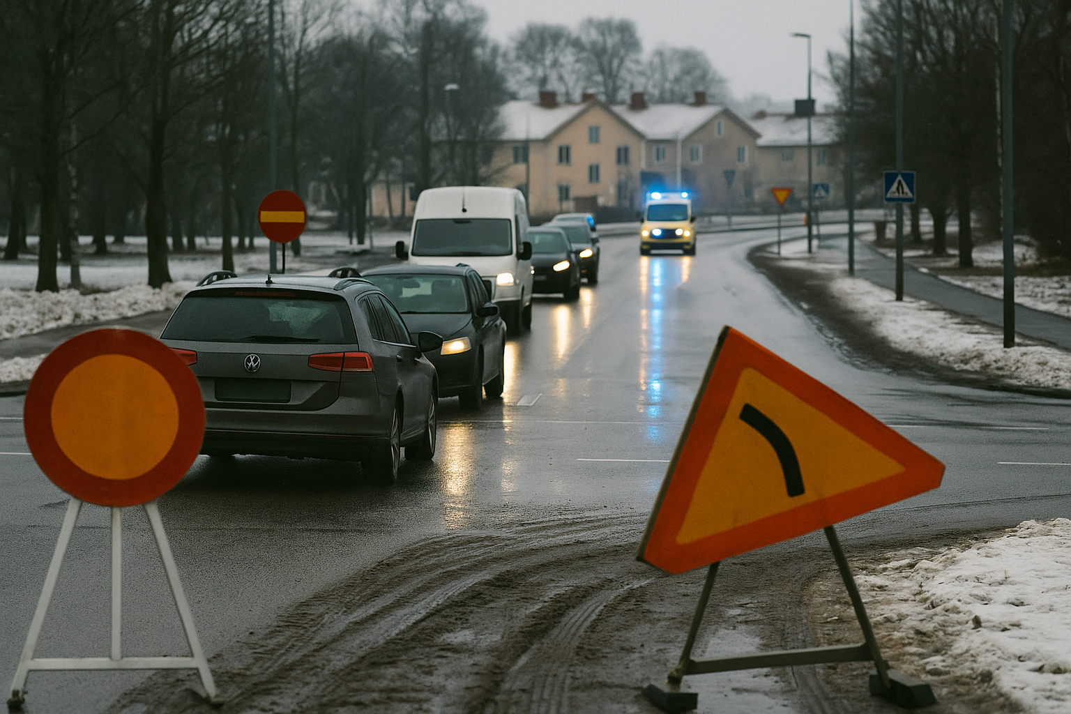 Samzeliibron stängs till årsskiftet efter 12 000 fordon om dagen