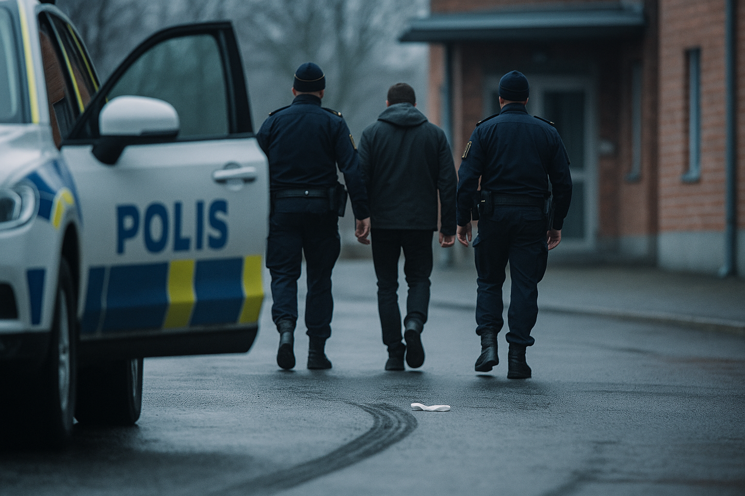 Man grips i Lindesberg efter misstänkt stöld och misshandel