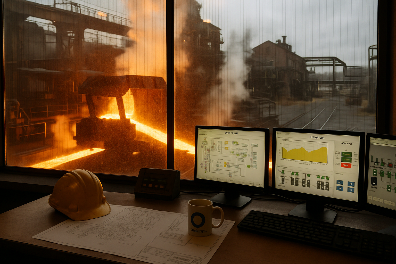 Kommunledning besöker Outokumpu – framtiden för Degerfors industriarbetsplatser i fokus