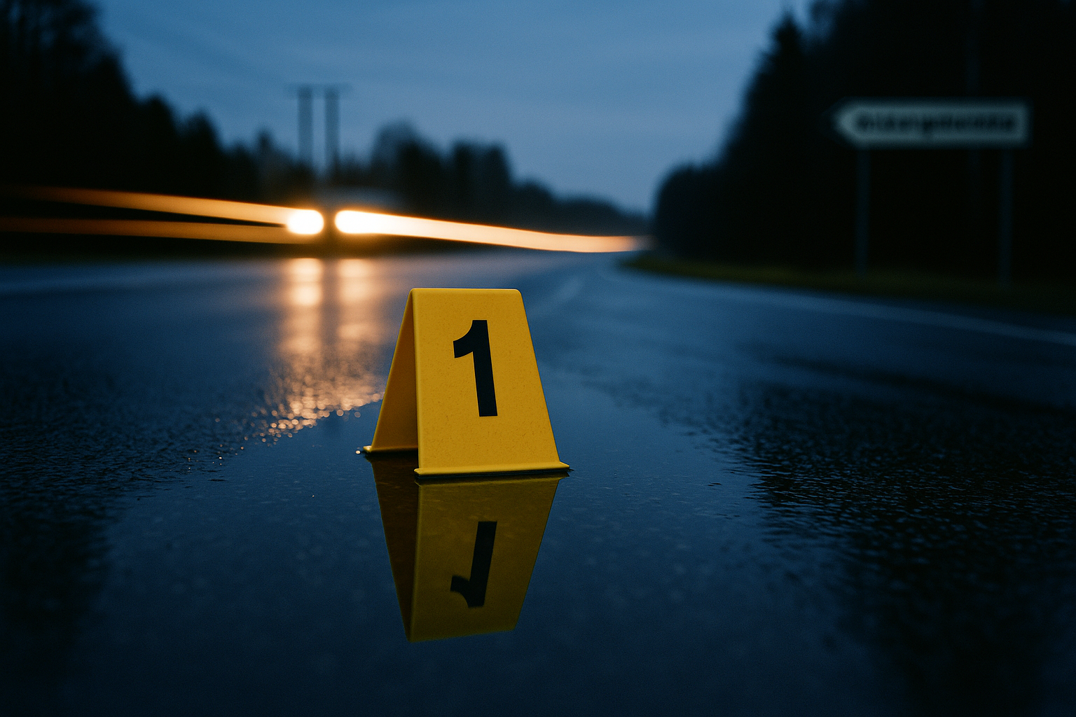 Trafikolycka vid Axbergshammar stoppar pendling och kräver utredning