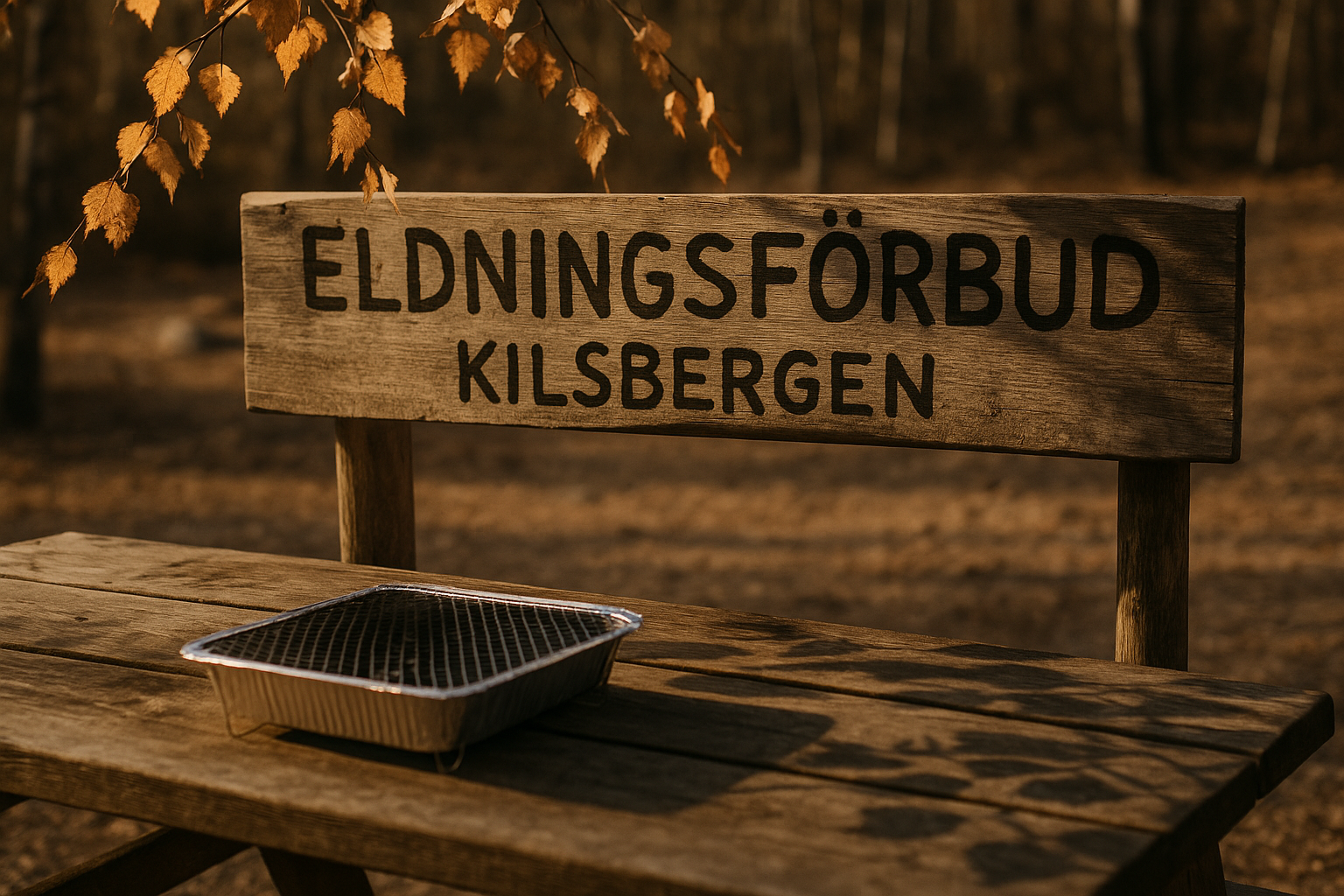 Eldningsförbud införs i hela Örebro län från 6 juni