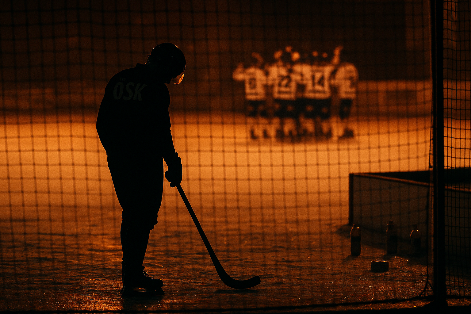 ÖSK Bandy missar lägen, förlorar mot Rättvik