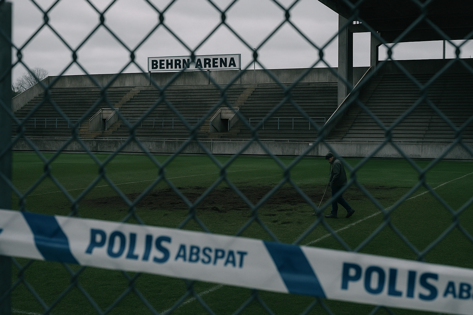 Polisutredning växer efter planstormning på Behrn Arena