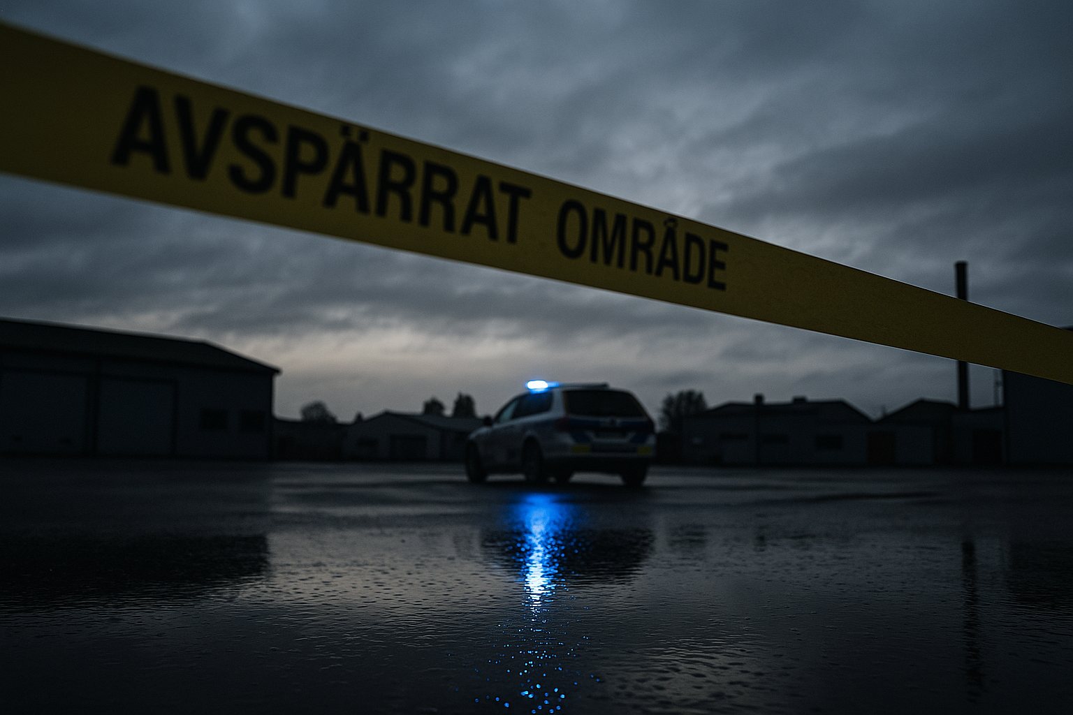 Polisen utreder mord i Hallsberg – ovanlig brottsvåg skakar kommunen