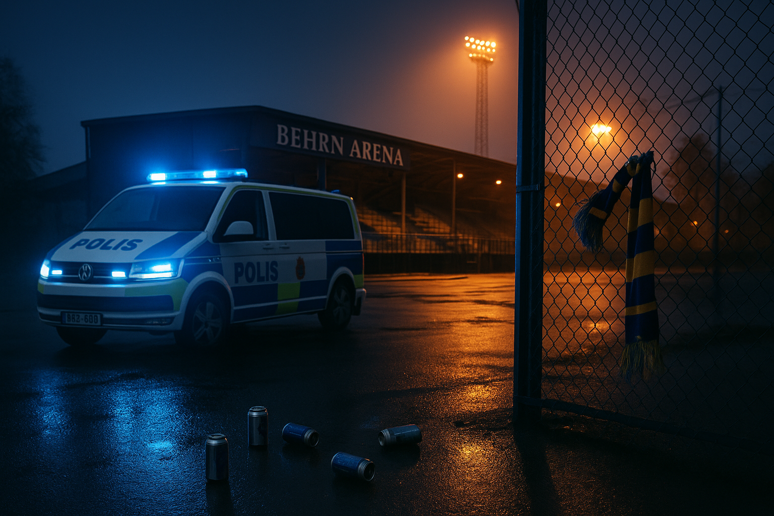 Ordningsstörning vid ÖSK-match på Behrn Arena – polis och klubb utreder incident