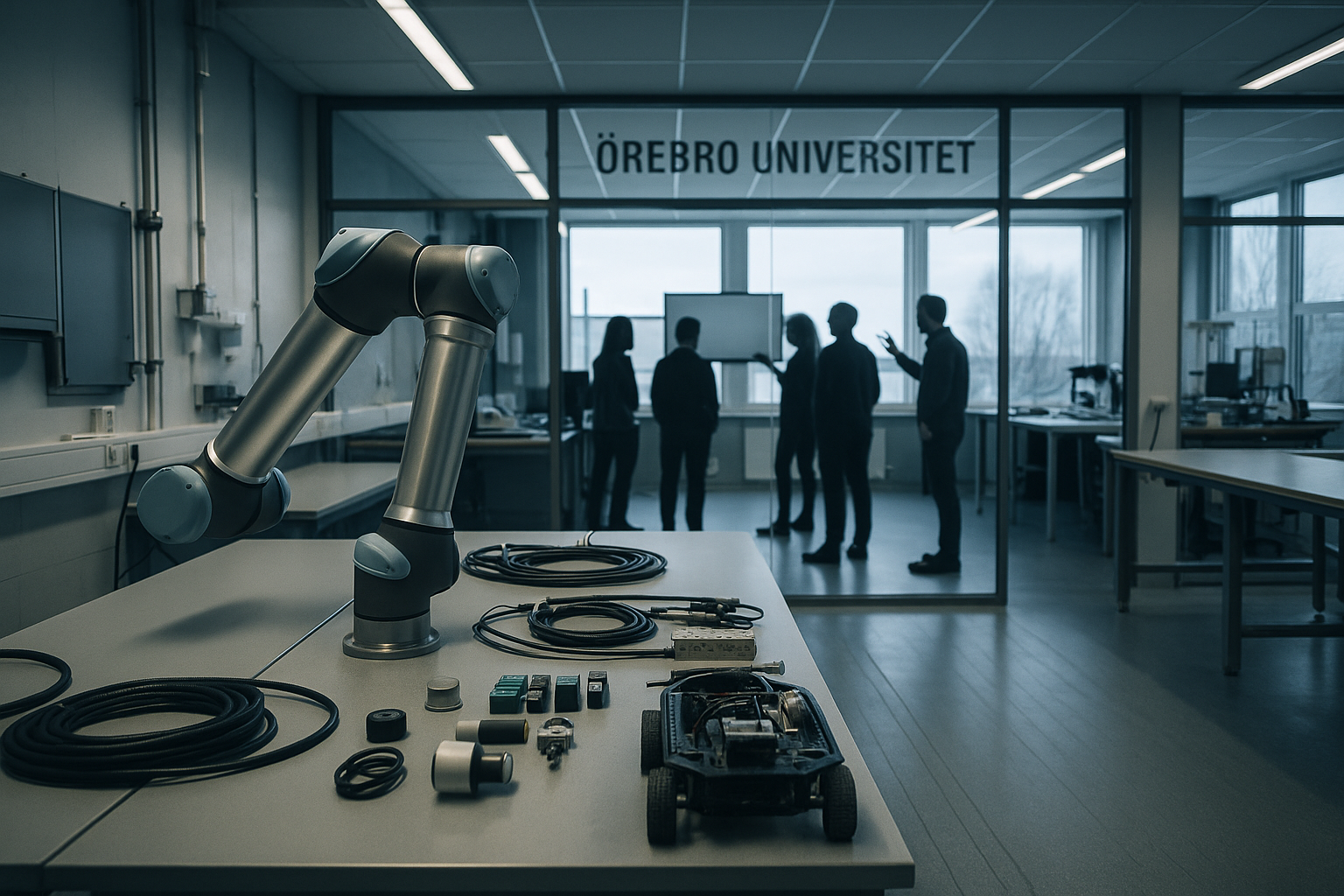 Örebro universitet visar upp AI-labb medan nyttan för länet återstår att mäta