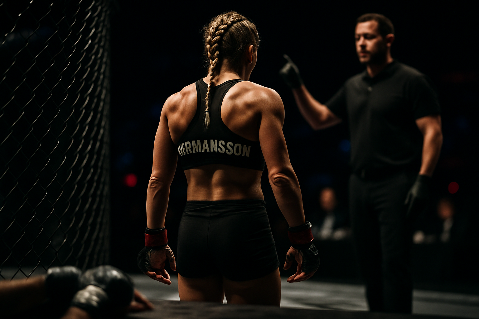 Malin Hermansson vinner proffsdebut i Stockholm efter delat domslut