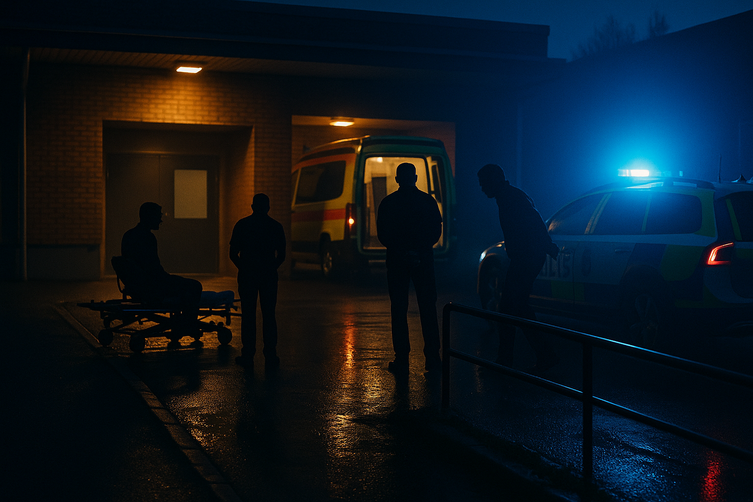 Tre män skadas och grips efter misstänkt mordförsök i Karlskoga