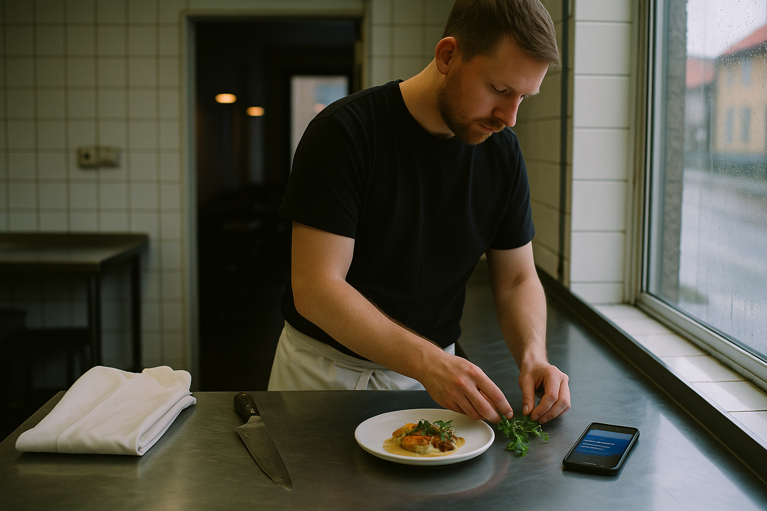 Kumlakock serverar Kristersson – nationell scen för lokal restaurangprofil