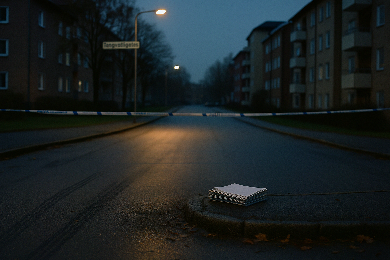 Polis och åklagare kallar till pressträff om mord på Tengvallsgatan