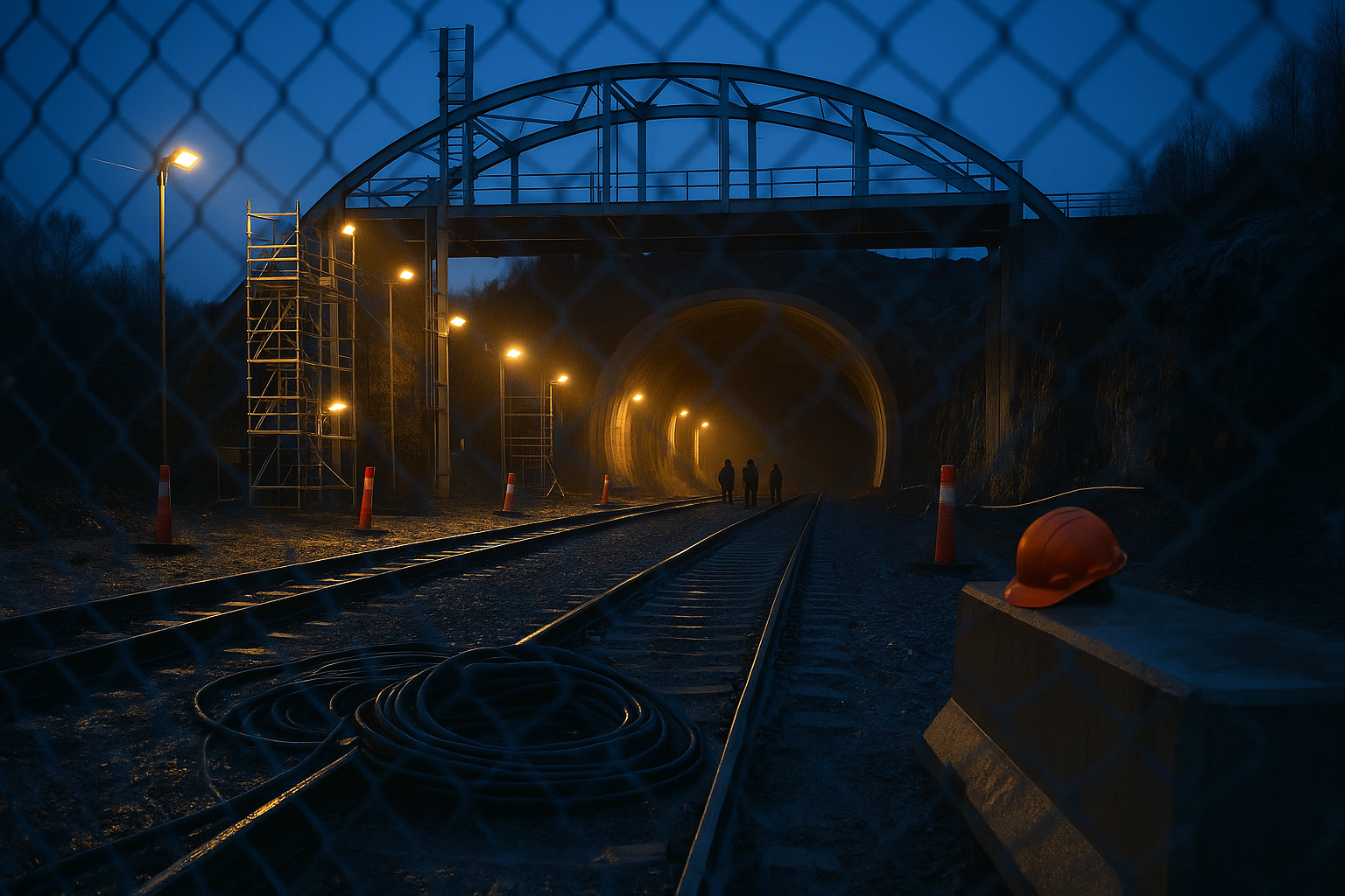 Arbetsmiljöverket hittar brister i tunnelbygge mellan Hallsberg och Degerön