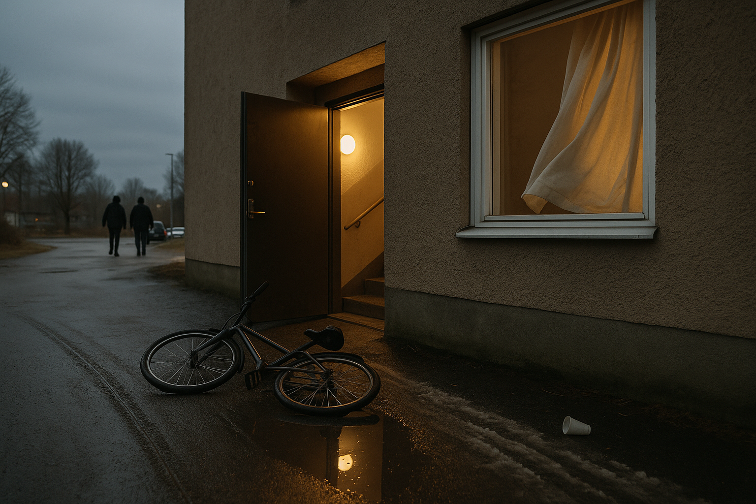 Polisen larmas till stök i Bohult